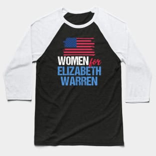 Women for Elizabeth Warren Baseball T-Shirt